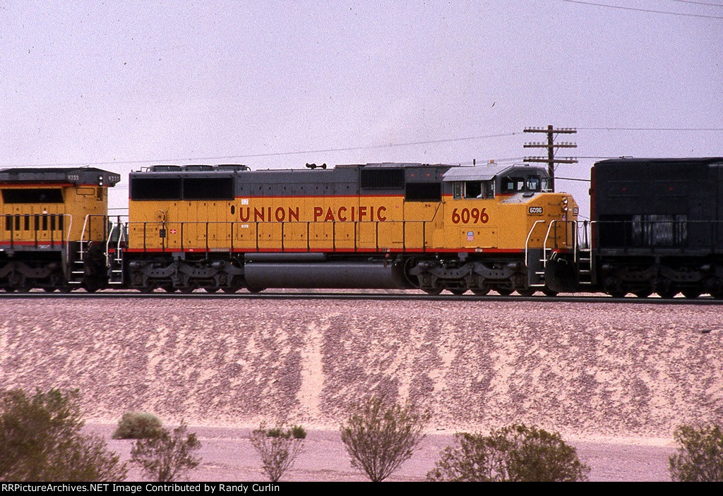 UP 6096 near Barstow